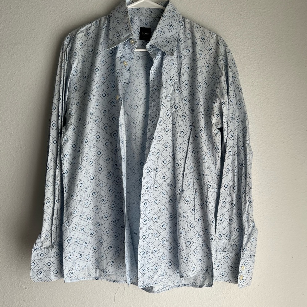 Hugo Boss: Dress Shirt, Size L